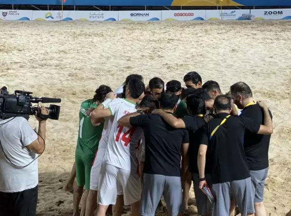  بازی‌های جهانی ورزش‌های ساحلی  پیروزی ایران مقابل اوکراین