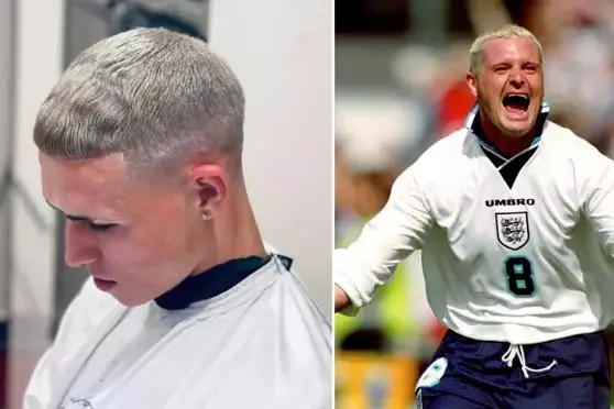  فودن و بازسازی مدل موهای ستاره سابق تیم ملی انگلیس؛ به یاد روزهای خوب