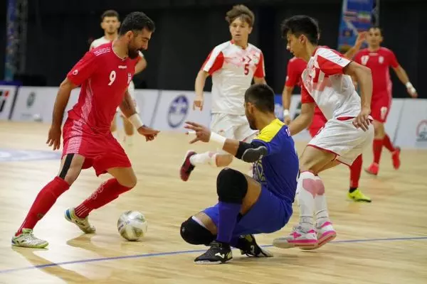  گزارش تصویری  دیدار تیم‌های ملی فوتسال ایران و تاجیکستان، 4 مرداد 1400