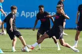  سه بازیکن بارسلونا به تمرینات تیم بازگشتند