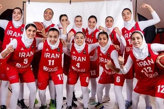  برتری دختران بسکتبالیست ایران مقابل اردن