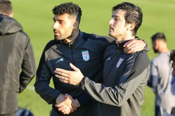  گزارش تصویری  تمرین تیم ملی ایران پیش از بازی با اروگوئه