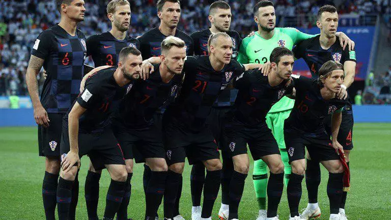رونمایی از بازیکنان کرواسی و دانمارک