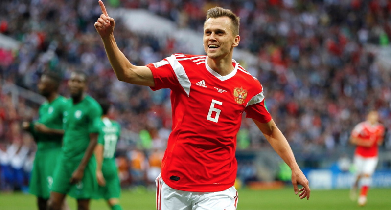 ستاره روسیه در جام جهانی دوپینگی بود؟