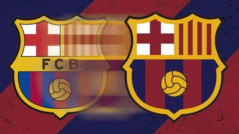رونمایی باشگاه بارسلونا از لوگوی جدید (عکس)
