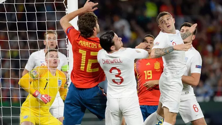 سورپرایز پیکفورد برای تیم ملی اسپانیا از درون دروازه