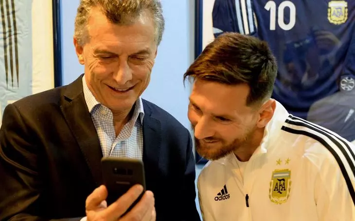 پادرمیانی رئیس جمهور آرژانتین برای بازگشت مسی به تیم ملی