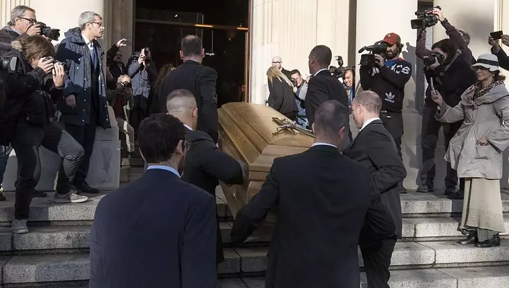 گزارش تصویری: یک رئالی در بین میهمانان سرشناس مراسم تدفین رئیس فقید بارسلونا