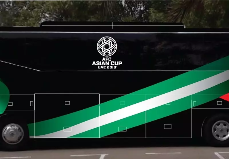 انتخاب شعار اتوبوس تیم‌های ملی در جام ملت‌ها با حضور پرشور ایرانی‌ها