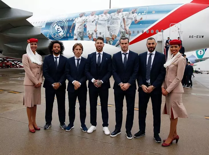 آغاز سفر ماجراجویانه رئال مادرید به امارات با هواپیمایی اختصاصی