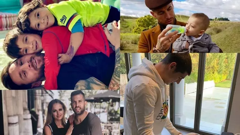 ستاره های دنیای فوتبال که در سال 2018 پدر شدند