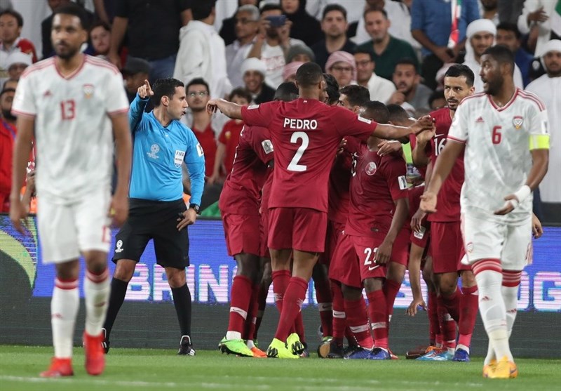 تحقیر اماراتی‌ها در سیاسی‌ترین بازی جام مقابل قطر