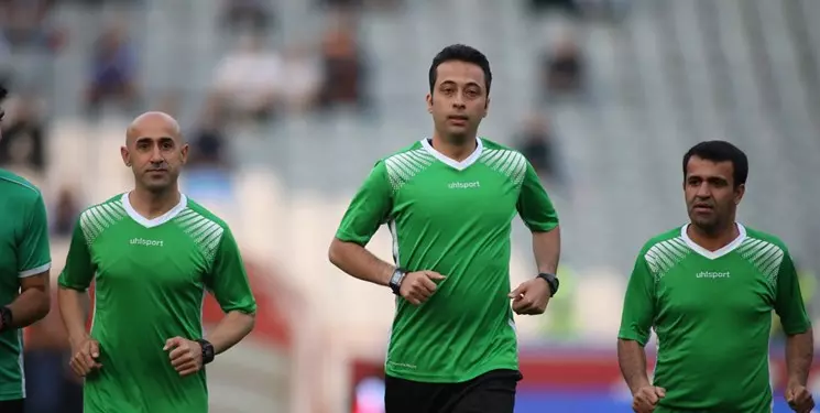 قضاوت تیم داوری ایران در رقابتهای AFC CUP