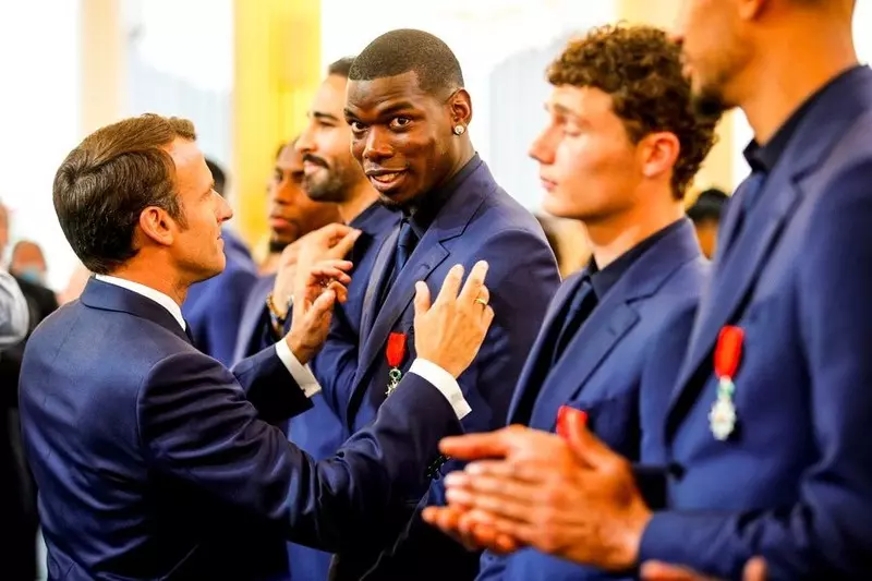 سوژه خنده شدن صفت عجیبی که رئیس جمهور فرانسه برای توصیف پوگبا به کار برد