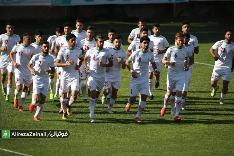 گزارش تصویری/ نخستین تمرین تیم ملی امید ایران با فرهاد مجیدی