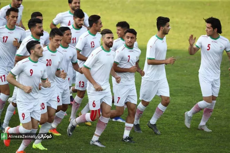 گزارش تصویری/ تمرین تیم ملی امید (28 خرداد)