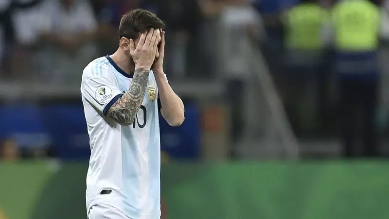 مسی: حذف زودهنگام آرژانتین از کوپا دیوانه کننده است
