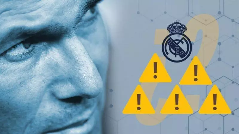 پنج اشتباه مهم زیدان در رئال مادرید