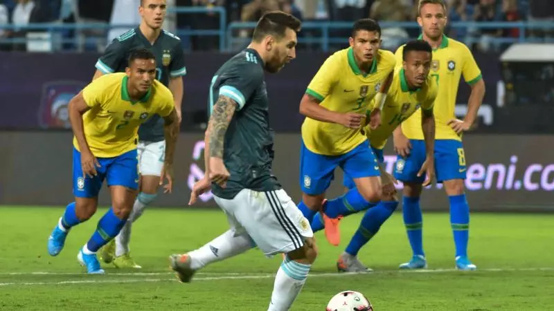 مسی و پایان دادن به طلسم هفت ساله در بازی برزیل- آرژانتین