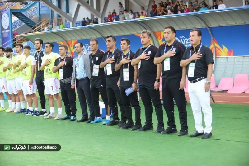 گزارش تصویری از دیدار تیم ملی امید ایران و چین
