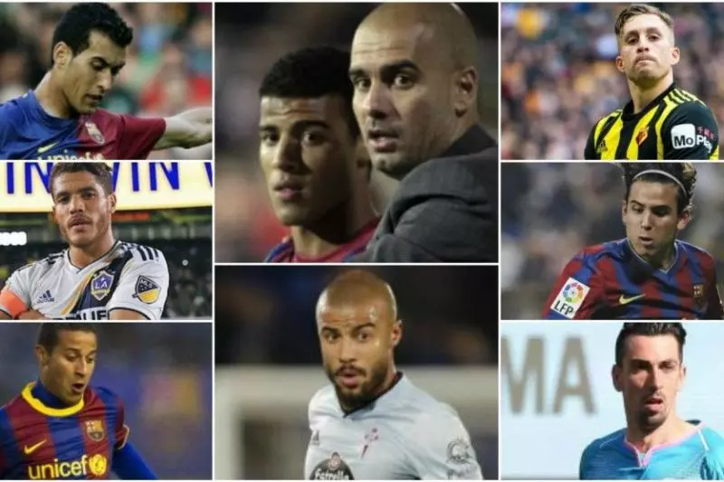 بازیکنانی که در بارسلونای گواردیولا به فوتبال معرفی شده‌اند کجا هستند؟