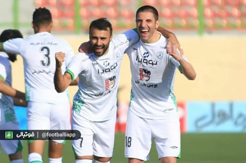 بیدوف زننده چهارمین گل سریع فوتبال ایران