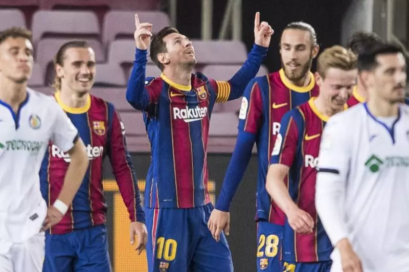 مسی و سه بازیکن فیکس بارسلونا در خطر محرومیت در لالیگا