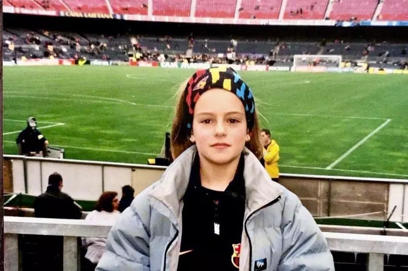 عکس؛ کودکی کاپیتان تیم بانوان بارسلونا که قهرمان چمپیونزلیگ شد