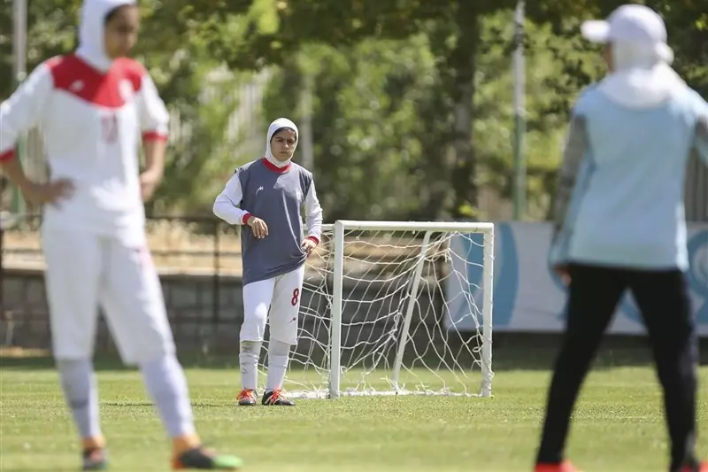 پایان نخستین اردوی تیم فوتبال دختران نوجوان ایران