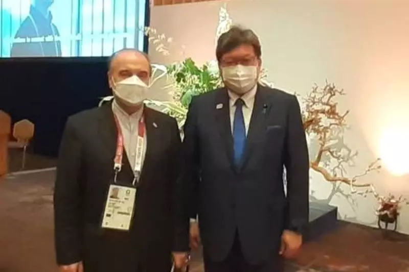 المپیک ۲۰۲۰ توکیو/ دیدار سلطانی‌فر با وزیر ورزش ژاپن