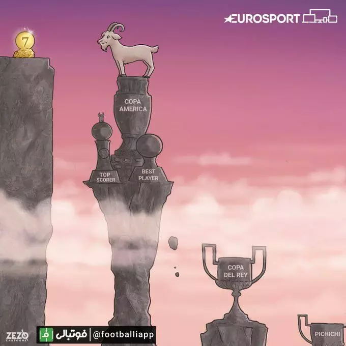 کاریکاتور/ مسی شانس اول بهترین بازیکن سال جهان