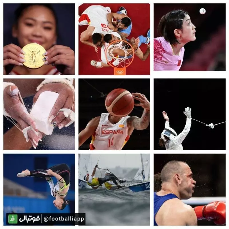 گزارش تصویری از مسابقات امروز المپیک در رشته‌های مختلف
