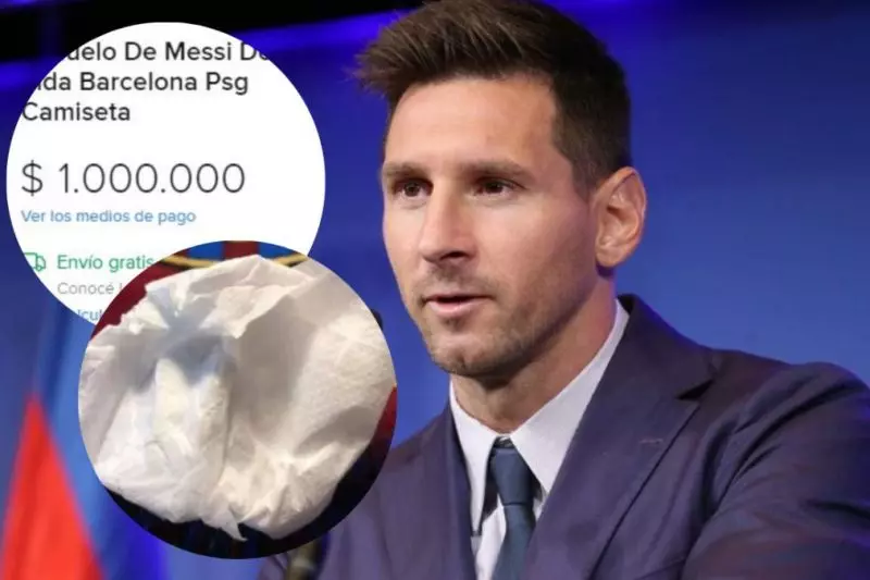حراج دستمال کاغذی مسی در مراسم وداعش با بارسلونا: یک میلیون یورو!