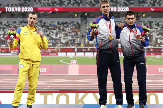 رفتار جنجالی ورزشکار اوکراین در پارالمپیک