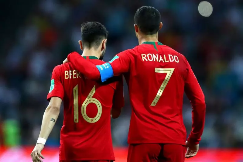 واکنش ستاره پرتغالی منچستریونایتد به حضور رونالدو در این تیم