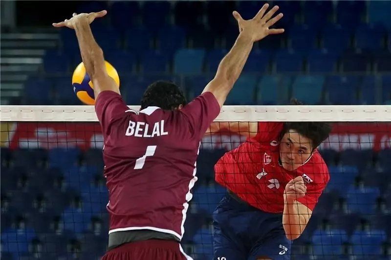 والیبال قهرمانی آسیا/ کره و چین با پیروزی شروع کردند