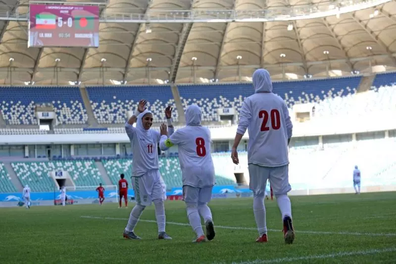 برتری پرگل بانوان فوتبال ایران برابر بنگلادش