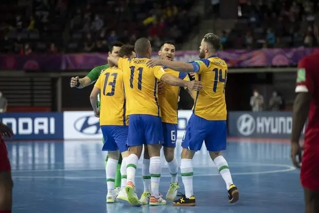 جام جهانی فوتسال| برزیل با شکست قزاقستان به مقام سوم رسید