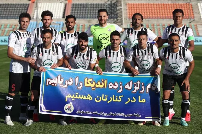 بازیکن تیم نفت مسجدسلیمان از بیمارستان مرخص شد