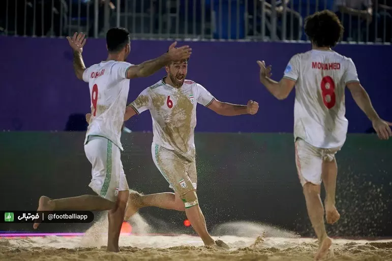 گزارش تصویری/ دیدار تیم ملی فوتبال ساحلی ایران و پاراگوئه