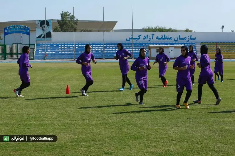 رقیب اینفانتینو علیه فوتبال زنان ایران (عکس)
