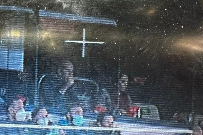 حضور زیدان و همسرش در سانتیاگو برنابئو و تماشای بازی رئال مادرید - سویا