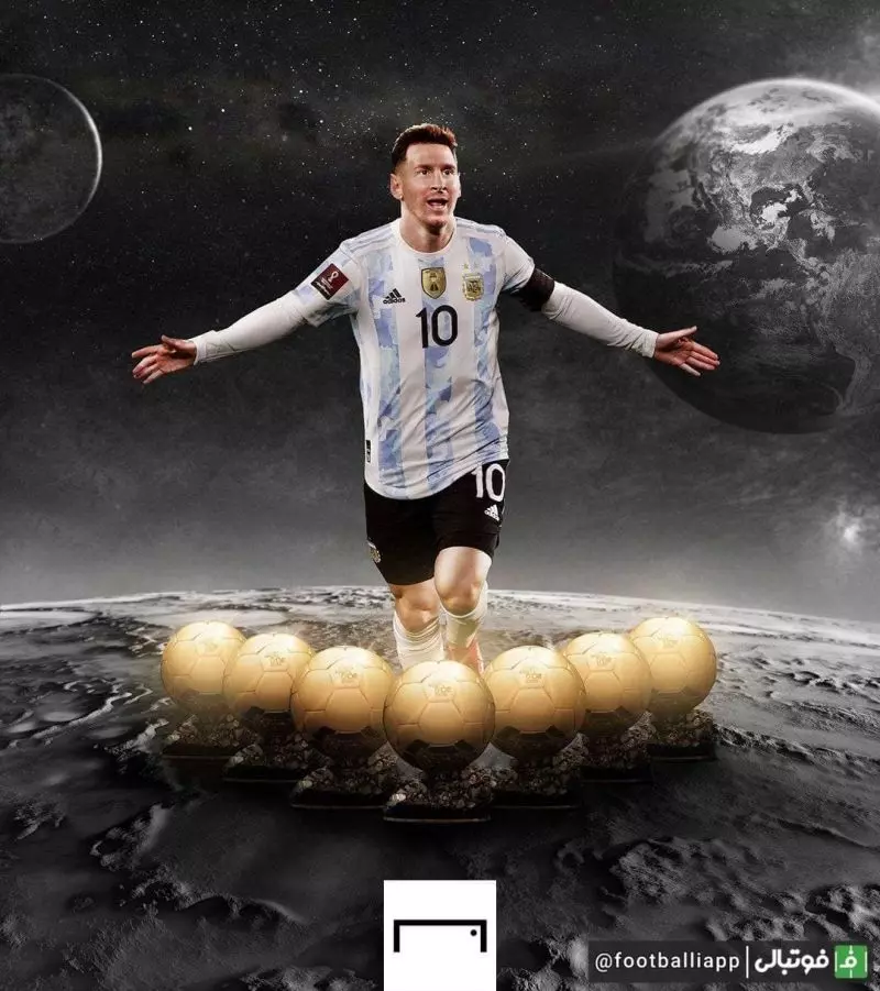 طرح/ آدم فضایی، هفتمین توپ طلای خود را کسب کرد