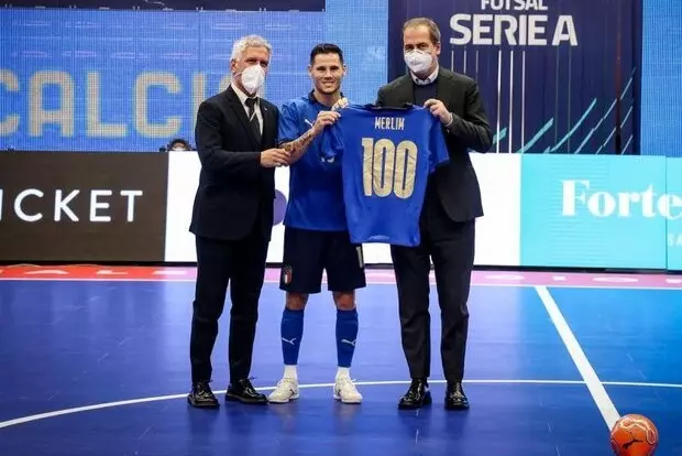 رکورد ویژه کاپیتان تیم ملی فوتسال ایتالیا برابر ایران