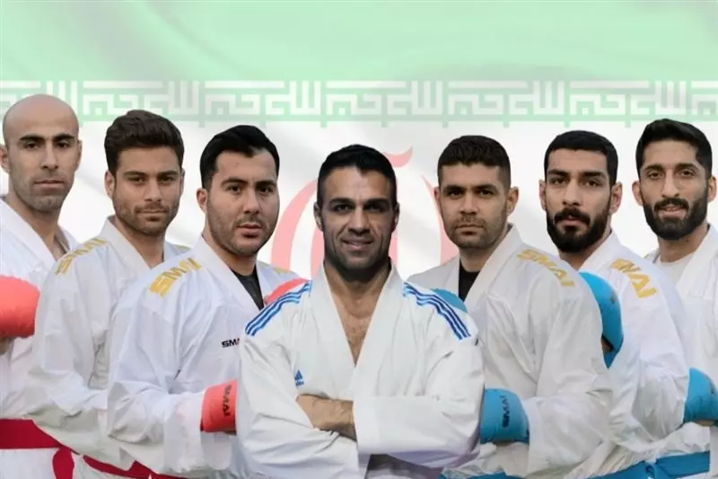کاراته قهرمانی آسیا| پایان سلطنت ایران در کومیته تیمی با شکست مقابل قزاقستان