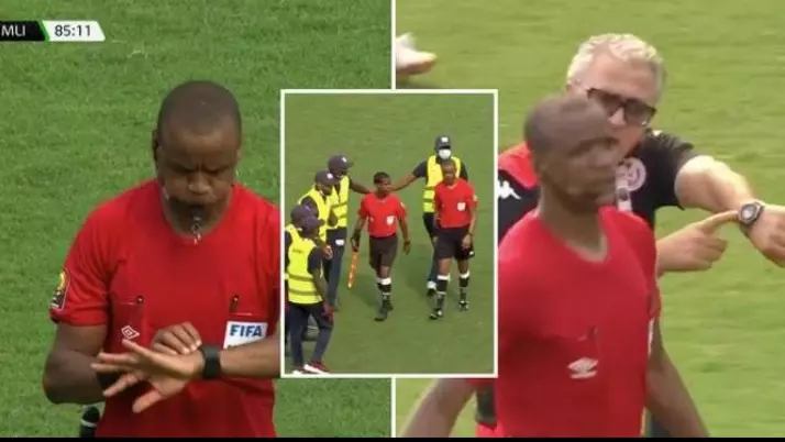 توضیحات کمیته داوران آفریقا درباره اشتباه عجیب داور یکی از مسابقات جام ملت‌ها