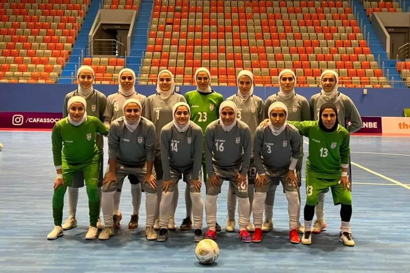 برگزاری اولین تمرین تیم ملی فوتسال بانوان در تاجیکستان