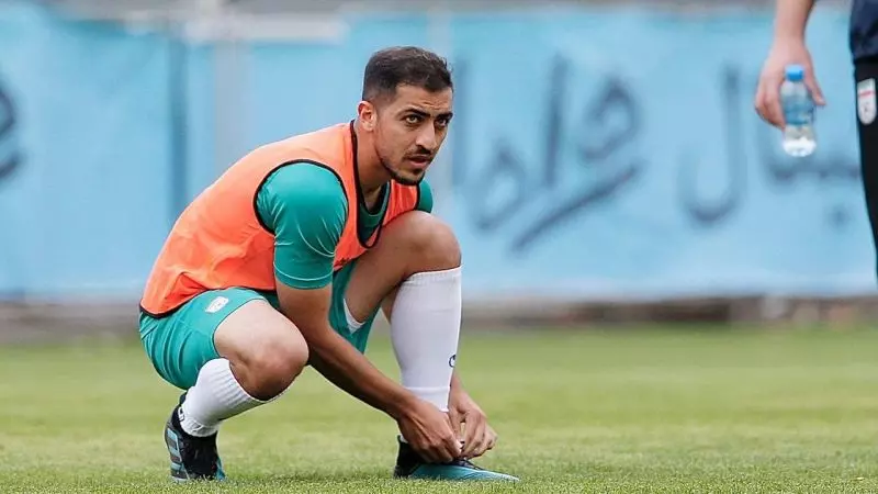 حسینی چهارمین کرونایی تیم ملی