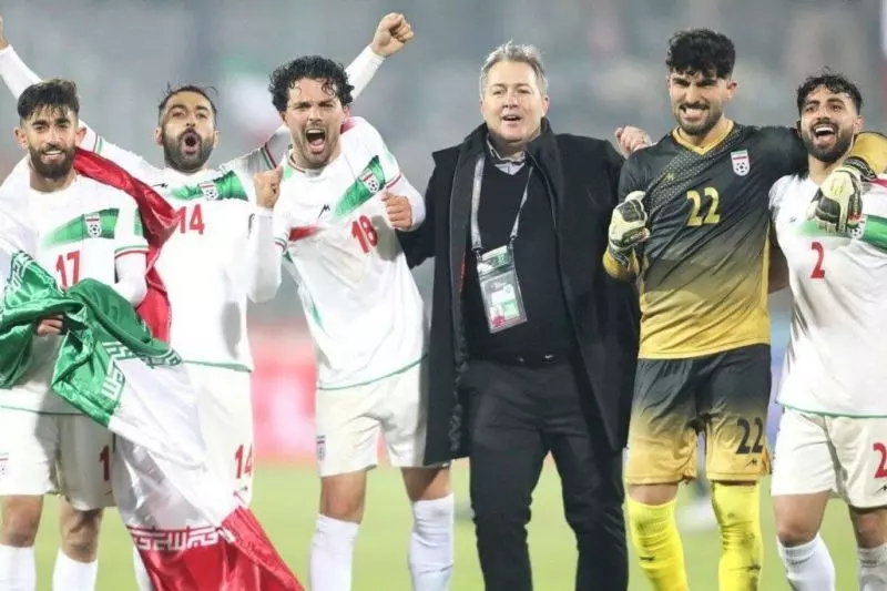واکنش متفاوت سیامک انصاری به صعود تیم ملی به جام جهانی(عکس)
