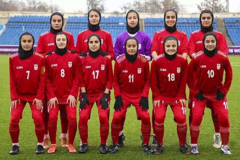 قهرمانی دختران فوتبال ایران در تورنمنت کافا